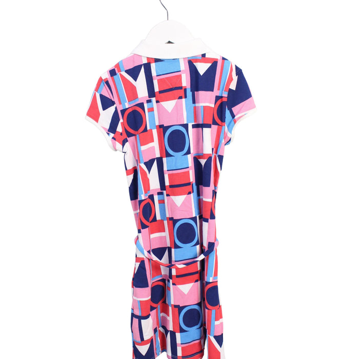 A Multicolour Short Sleeve Dresses from Tommy Hilfiger in size 8Y for girl. (Back View)