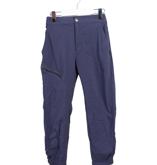 A Blue Ski Pants & Salopettes from Columbia in size 7Y for boy. (Front View)