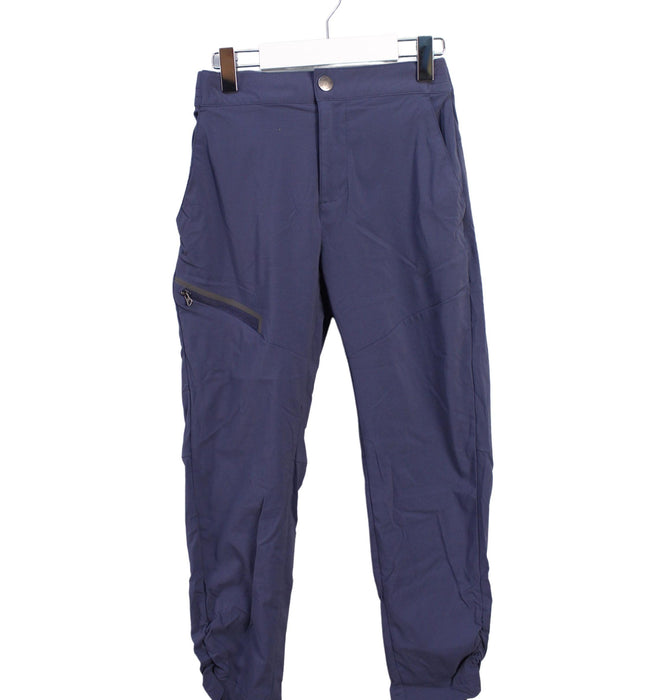 A Blue Ski Pants & Salopettes from Columbia in size 7Y for boy. (Front View)
