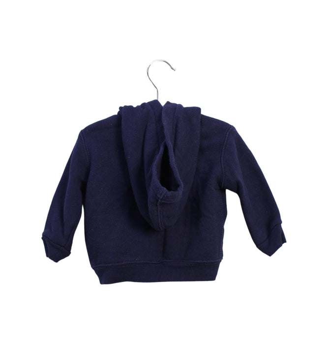 A Navy Zippered Sweatshirts from Ralph Lauren in size 3-6M for boy. (Back View)