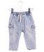 A Blue Casual Pants from Seed in size 6-12M for boy. (Front View)