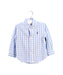 A Blue Shirts from Ralph Lauren in size 12-18M for boy. (Front View)