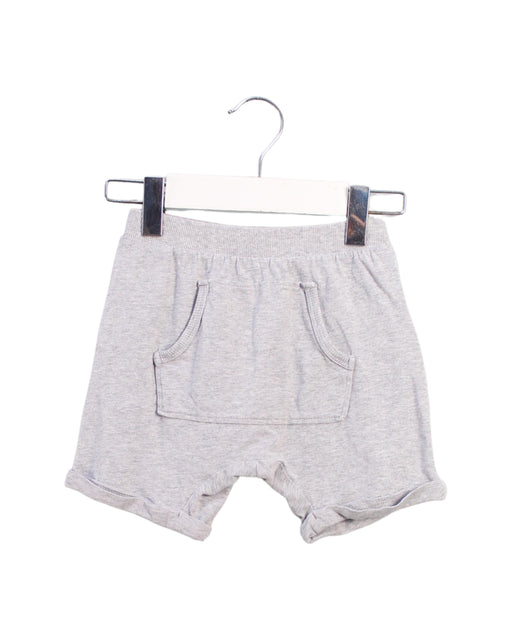 A Grey Shorts from Moschino in size 12-18M for boy. (Front View)