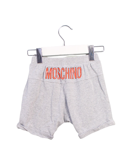 A Grey Shorts from Moschino in size 12-18M for boy. (Back View)