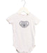 A White Bodysuits from Seed in size 6-12M for boy. (Front View)