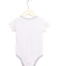 A White Short Sleeve Bodysuits from Absorba in size 12-18M for boy. (Back View)