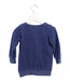 A Blue Crewneck Sweatshirts from Seed in size 6-12M for boy. (Back View)