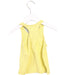 A Yellow Sleeveless Tops from Sunset Limonade in size 4T for girl. (Back View)