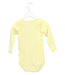 A Yellow Long Sleeve Bodysuits from Petit Bateau in size 18-24M for girl. (Back View)