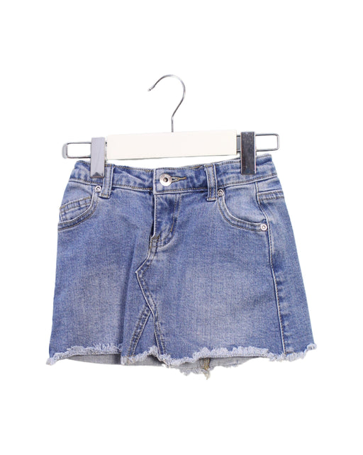 A Blue Short Skirts from Seed in size 3T for girl. (Front View)