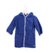 A Blue Bathrobes from Petit Bateau in size 3T for boy. (Front View)