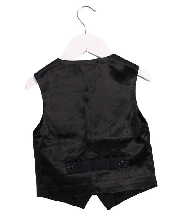 A Black Suit Vests from Nicholas & Bears in size 4T for boy. (Back View)