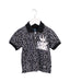 A Black Short Sleeve Polos from Stussy in size 3T for boy. (Front View)