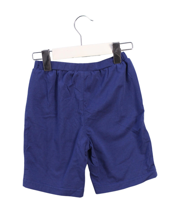 A Blue Shorts from Momonittu in size 4T for boy. (Back View)