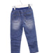 A Blue Jeans from Momonittu in size 4T for boy. (Back View)