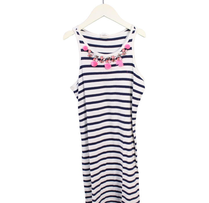 A Navy Sleeveless Dresses from Crewcuts in size 8Y for girl. (Front View)