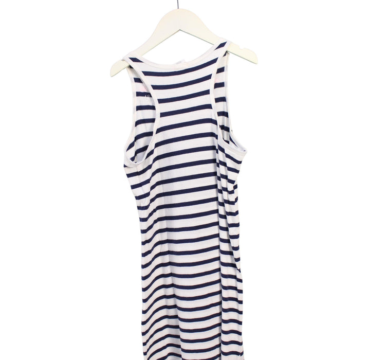 A Navy Sleeveless Dresses from Crewcuts in size 8Y for girl. (Back View)