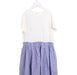 A White Short Sleeve Dresses from Crewcuts in size 8Y for girl. (Front View)