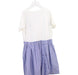 A White Short Sleeve Dresses from Crewcuts in size 8Y for girl. (Back View)