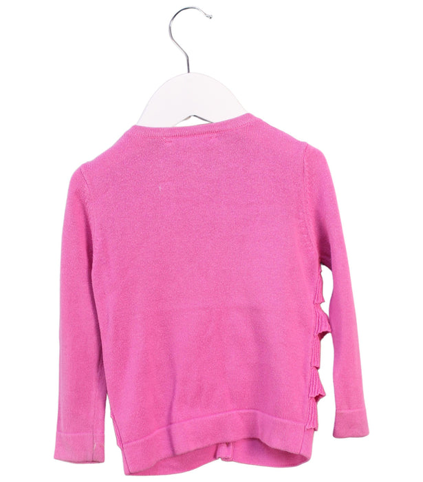 A Pink Cardigans from Juicy Couture in size 6-12M for girl. (Back View)