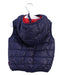 A Navy Outerwear Vests from Chicco in size 12-18M for boy. (Back View)