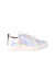 A Silver Sneakers from Giuseppe Zanotti in size 6T for girl. (Back View)