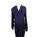 A Navy Long Sleeve Dresses from Diane Von Furstenberg in size XS for maternity. (Front View)