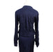A Navy Long Sleeve Dresses from Diane Von Furstenberg in size XS for maternity. (Back View)