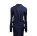 A Navy Long Sleeve Dresses from Diane Von Furstenberg in size XS for maternity. (Back View)