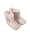 A Silver Winter Boots from UGG in size 6-12M for girl. (Front View)