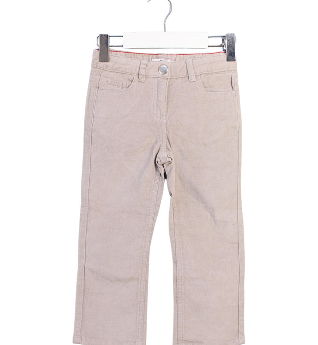 A Grey Casual Pants from Jacadi in size 3T for girl. (Front View)