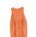 A Orange Sleeveless Dresses from Tinycottons in size 4T for girl. (Back View)