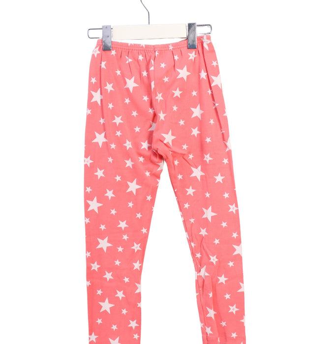 A Peach Leggings from Petit Bateau in size 6T for girl. (Back View)