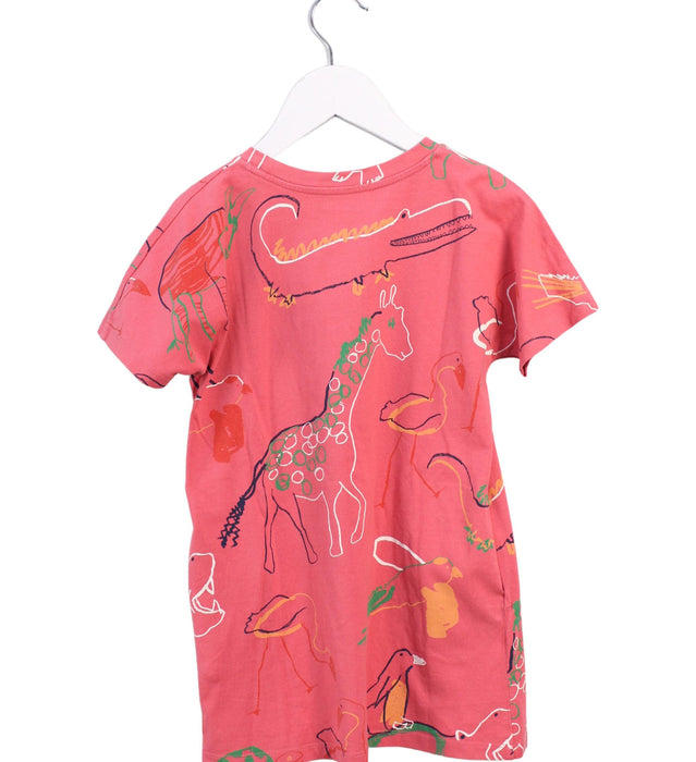 A Peach Short Sleeve Dresses from COS in size 4T for girl. (Back View)