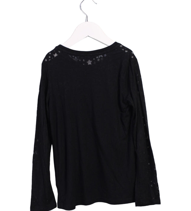 A Black Long Sleeve Tops from Stella McCartney in size 6T for girl. (Back View)