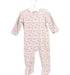 A White Onesies from Bout'Chou in size 6-12M for girl. (Front View)