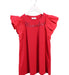 A Red Short Sleeve Tops from Monnalisa in size 10Y for girl. (Front View)