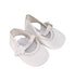 A White Flats from Jacadi in size 6-12M for girl. (Front View)