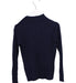 A Navy Long Sleeve Tops from Monoprix in size 6T for girl. (Back View)