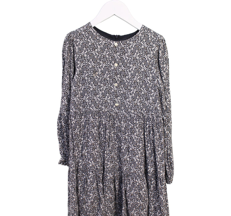 A Black Long Sleeve Dresses from Tartine et Chocolat in size 6T for girl. (Front View)