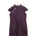 A Purple Short Sleeve Dresses from Chouchou Chic in size 2T for girl. (Front View)