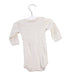 A Beige Long Sleeve Bodysuits from Petit Bateau in size 0-3M for girl. (Back View)