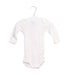 A Ivory Long Sleeve Bodysuits from Petit Bateau in size 0-3M for girl. (Front View)