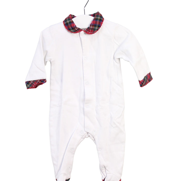 A White Onesies from La Coqueta in size 0-3M for girl. (Front View)