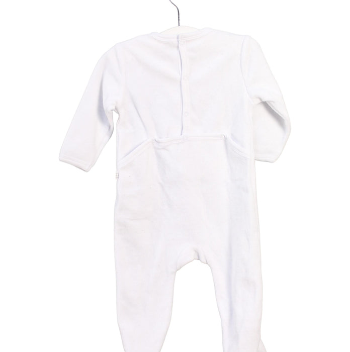 A White Onesies from Carrément Beau in size 3-6M for girl. (Back View)