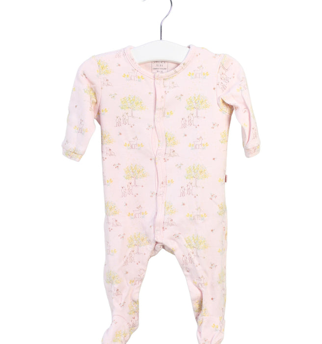 A Pink Onesies from Carrément Beau in size 0-3M for girl. (Front View)