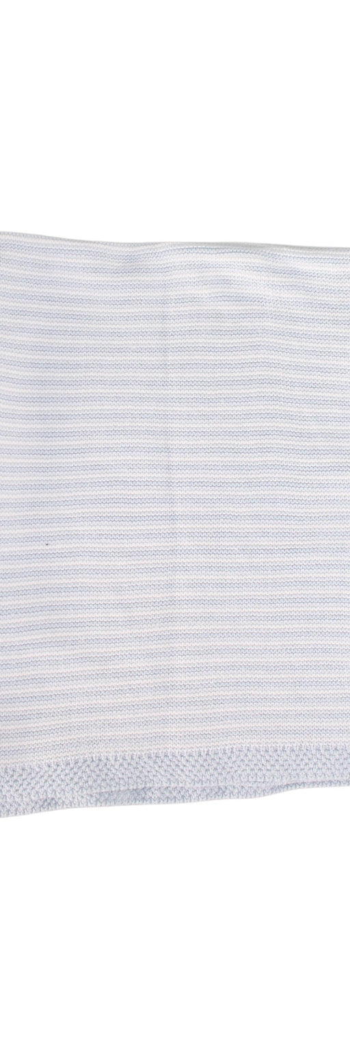 A Blue Blankets from Living Textiles in size O/S for neutral. (Front View)