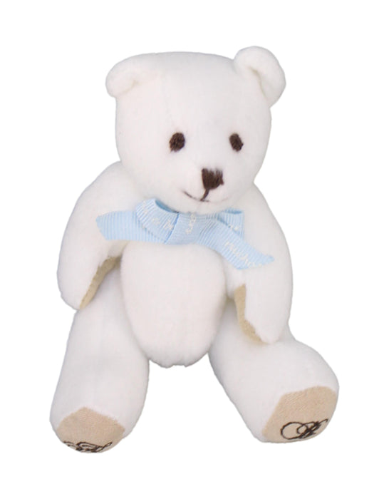 A White Soft Toys from Nicholas & Bears in size O/S for neutral. (Front View)