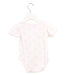 A Ivory Short Sleeve Bodysuits from Organic Natural Charm in size 12-18M for girl. (Back View)