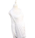 A White Sleeveless Tops from Seraphine in size M for maternity. (Front View)